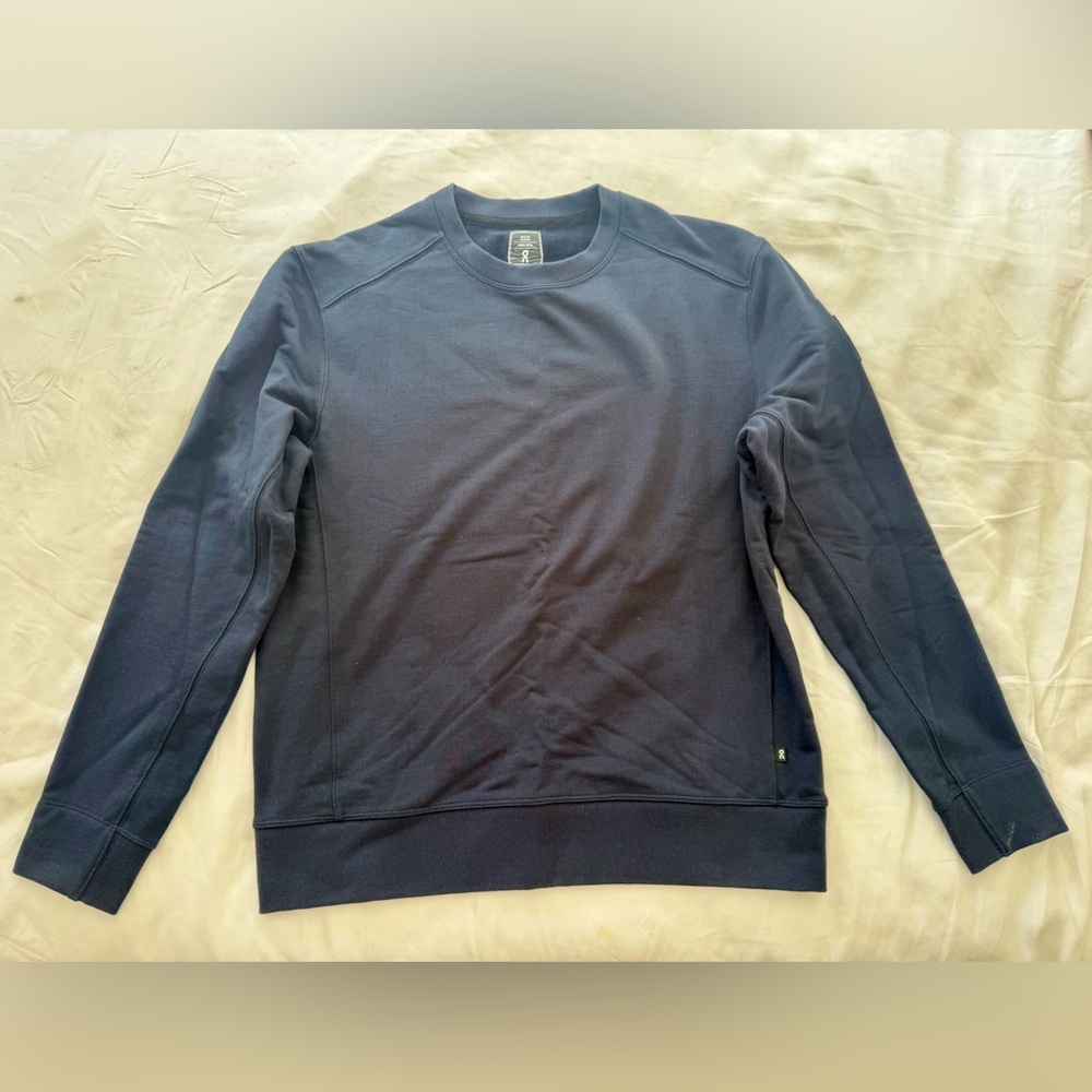 On Running Men’s Crew Neck Sweatshirt Navy